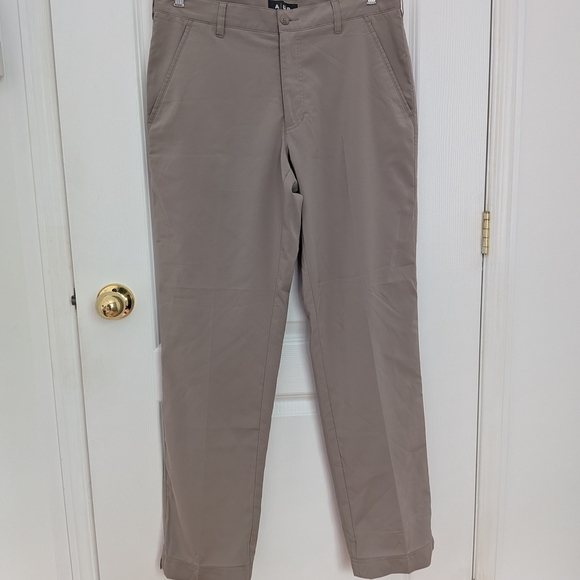 A|U|R Other - AUR Active Golf Pants – Beige Flat Front Stretch Chinos, Men’s Waist 32 #63